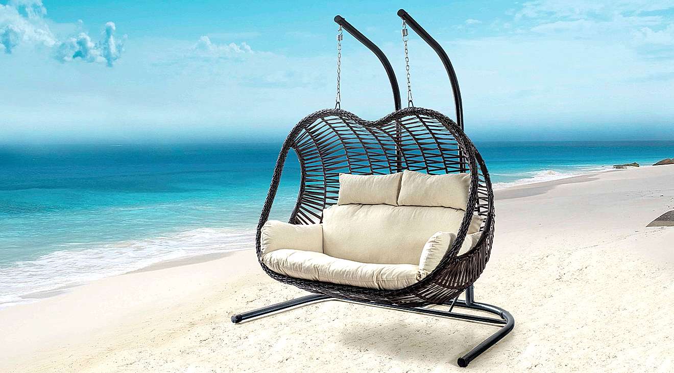 Pop Kahve Çift Kişilik Salıncak