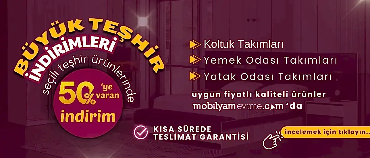 teşhir ürünleri indirimi